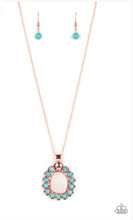 Load image into Gallery viewer, Deep Space Diva Copper Paparazzi Necklace
