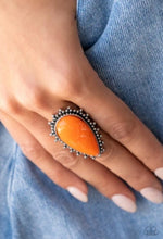 Load image into Gallery viewer, Down-to-Earth Essence Orange Paparazzi Ring

